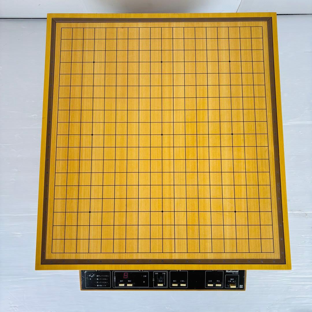 National ナショナル TQ-1500 電子碁盤 磁気カード付き 囲碁盤