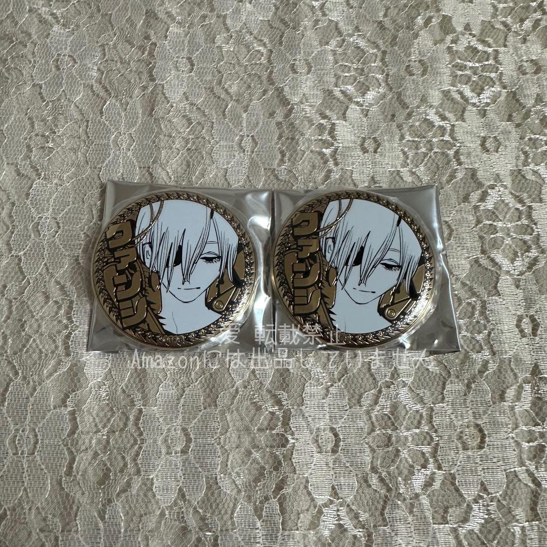 チェンソーマン クァンシ ゴールデン缶バッジ 2点