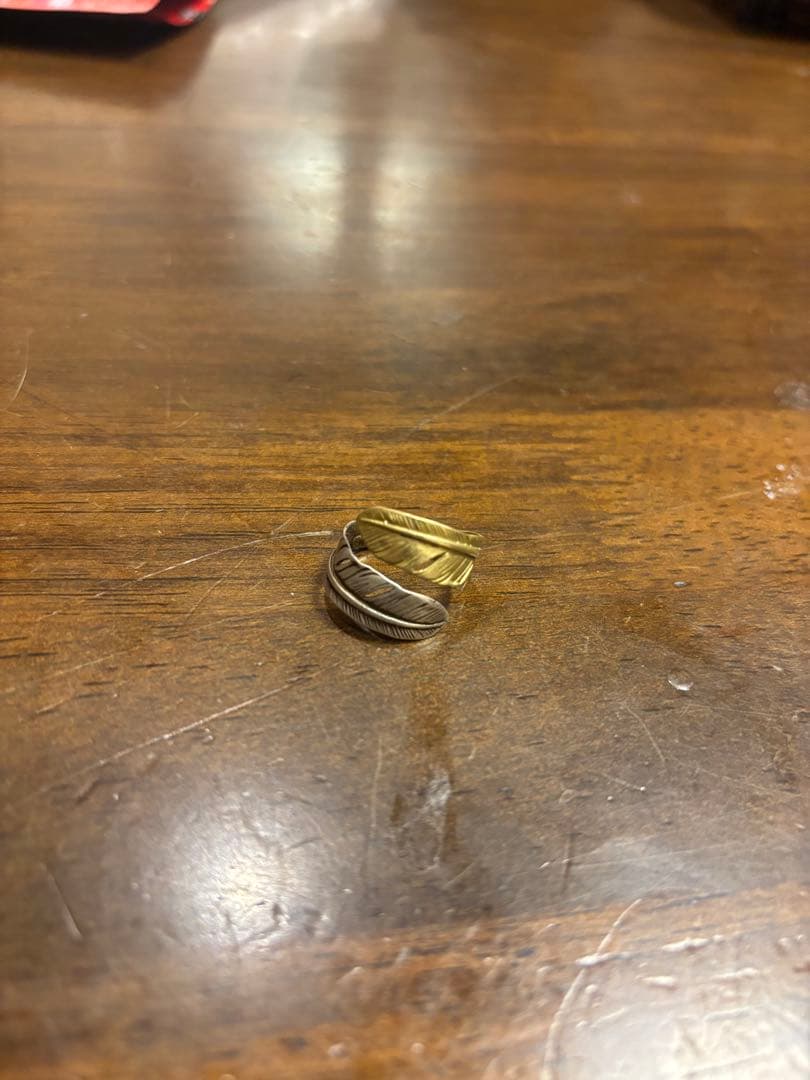 ゴローズタイプ　先金フェザーリング　ダブルフェザーリング