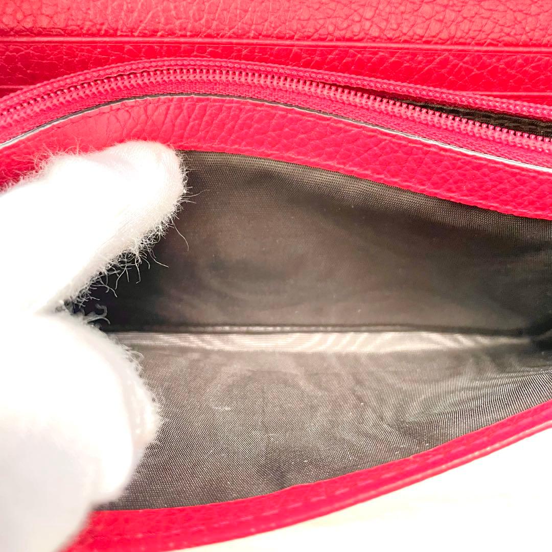 GUCCI グッチ　長財布　GG キャンバス　美品　2つ折り財布　1221-④