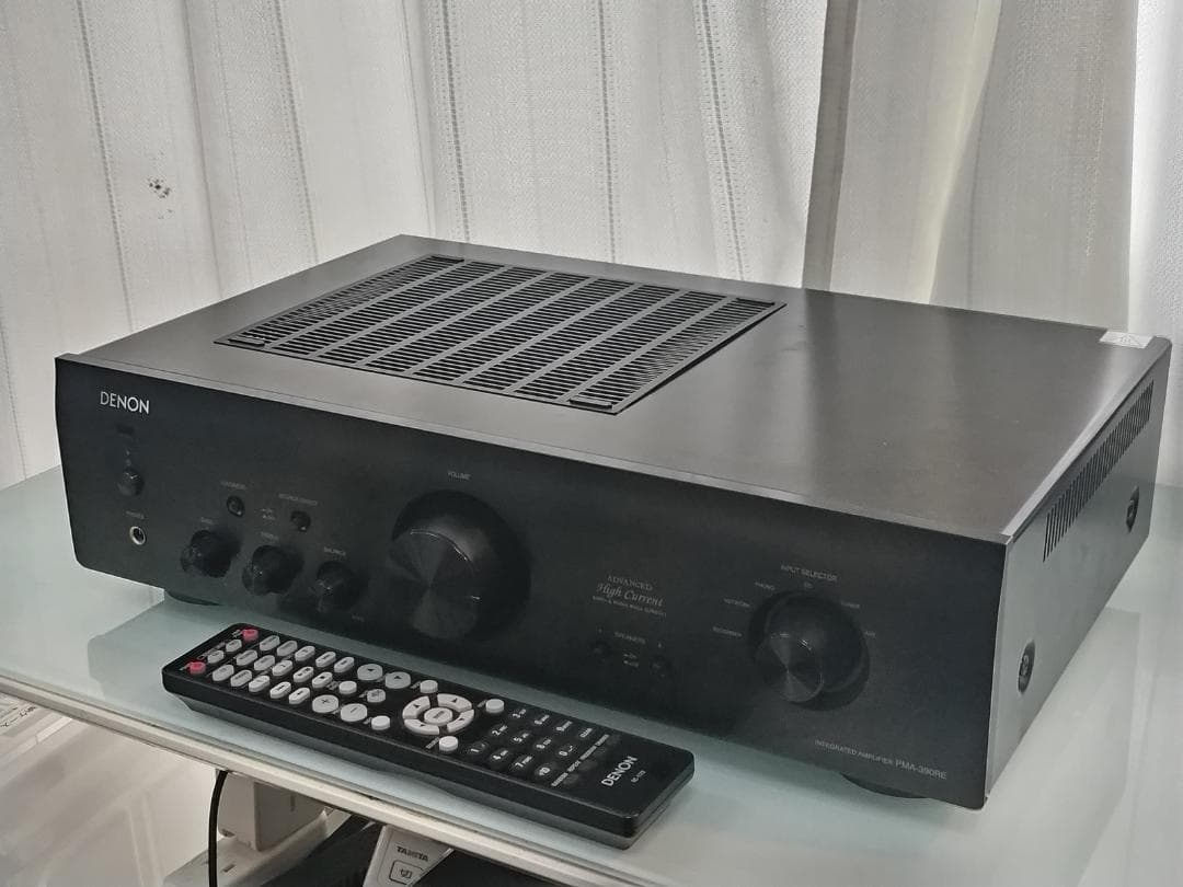 DENON PMA-390RE (黒) 2017年製 インテグレーテッドアンプ