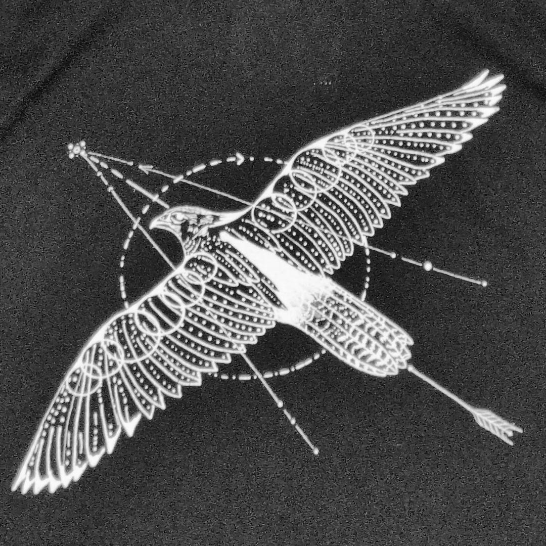 sacai × Dr. Woo コラボ Tシャツ バード ワシ 鷲 サイズ1