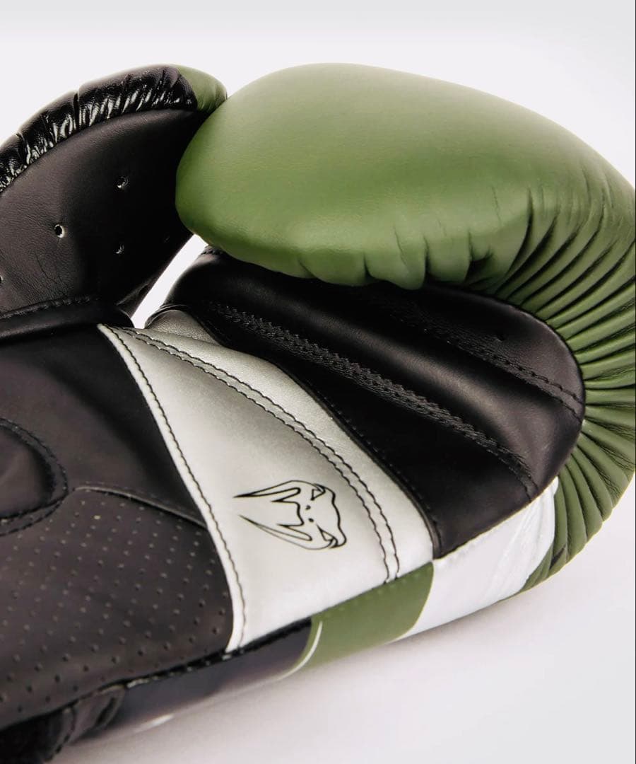 【ライトン】【未使用品】VENUM ／14OZ／カーキ×シルバー