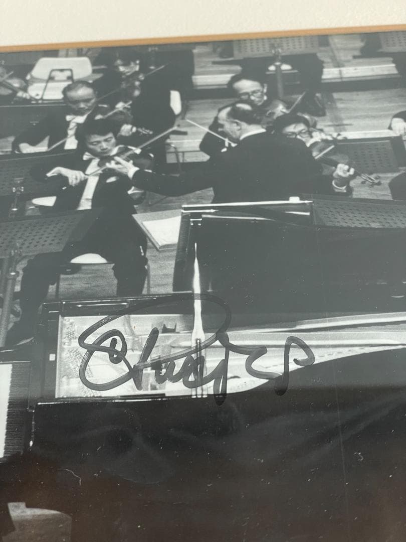 直筆サイン入 スヴャトスラフ リヒテル RICHTER 1970 初来日 公演