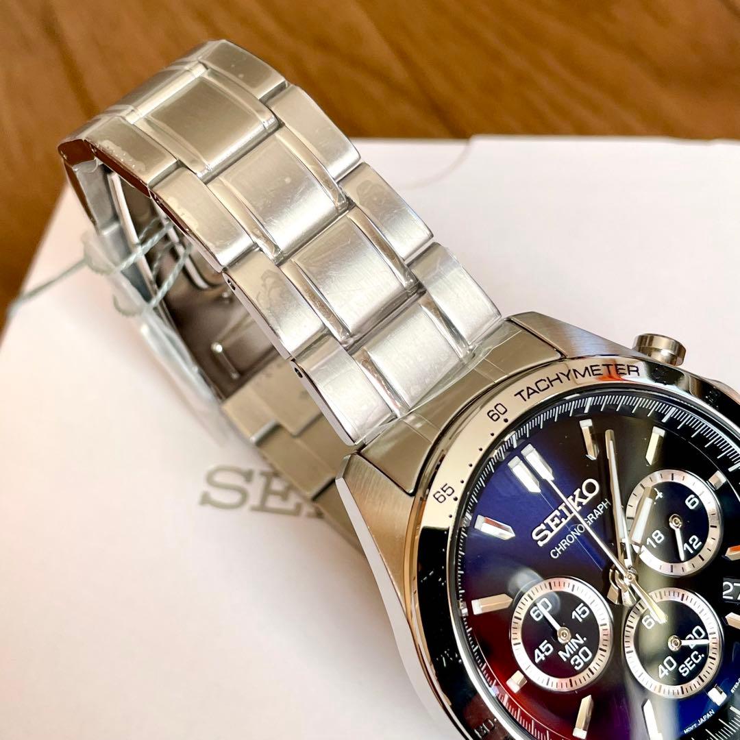 新品 セイコー SEIKO クロノグラフ クォーツ SBTR011