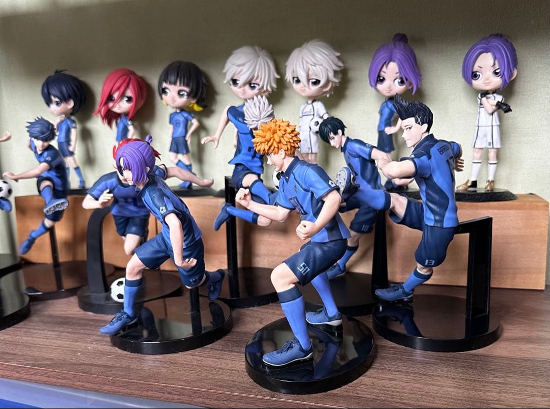 美品　ブルーロック フィギュア 17体セット　まとめ売り　Qposketなど