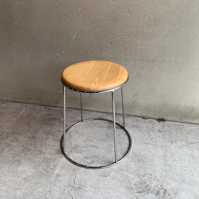 hikari/光製作所｜スツール｜ウッドシート｜スチールベース｜ヴィンテージ｜②