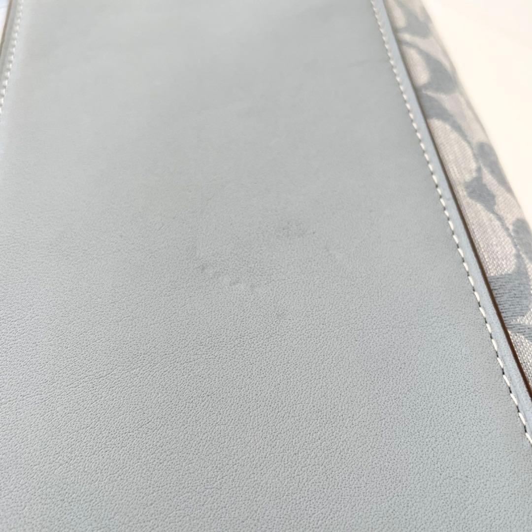 【新品】COACH 2way ハンドバッグ ローアン サッチェル シャンブレー