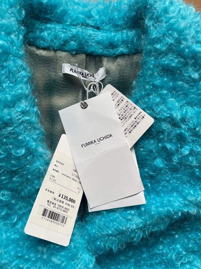 限定値下げ完売品フミカウチダ モヘアウールジャケット fumika uchida