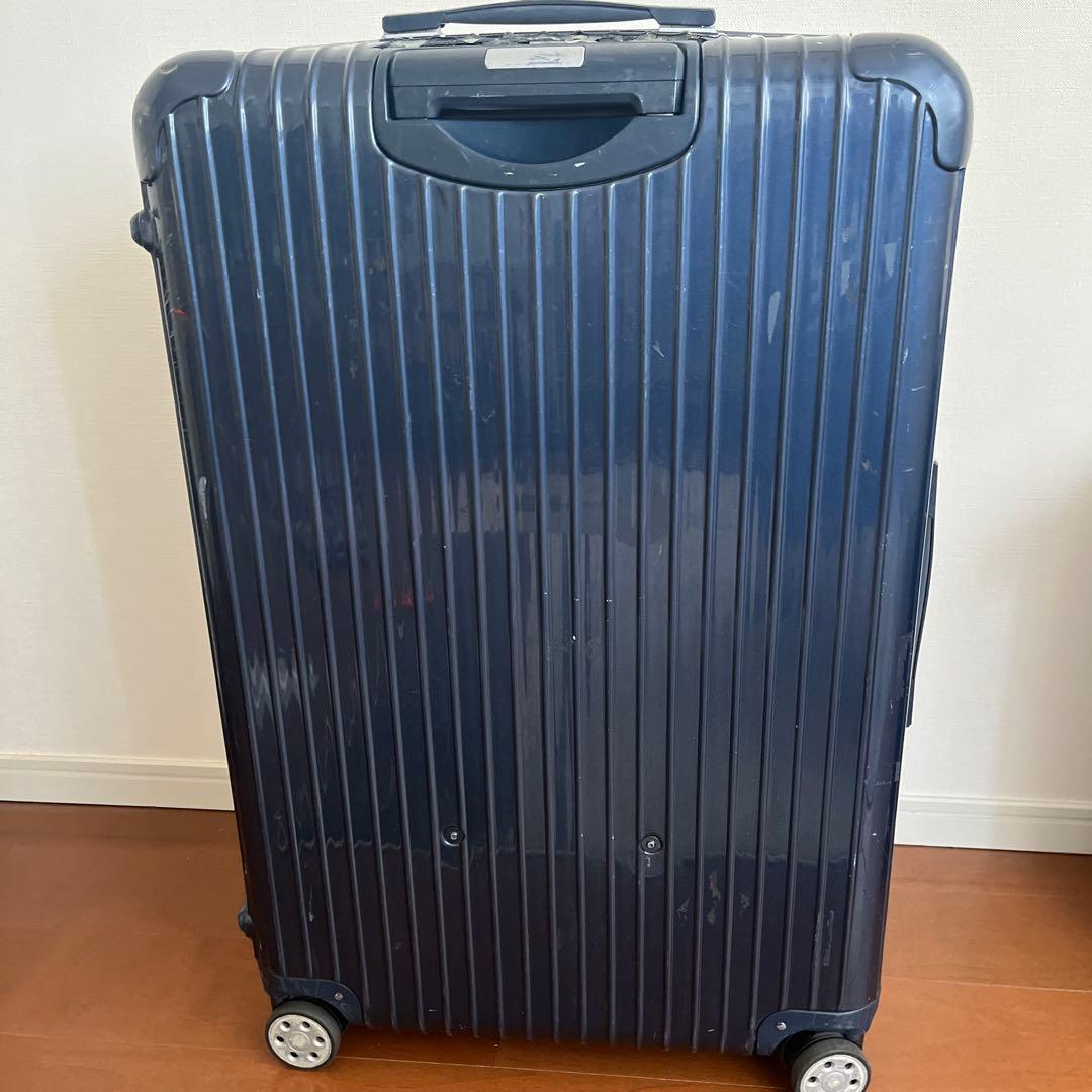 【値下げ中】RIMOWA リモワ サルサデラックス 97L 4輪 ネイビー