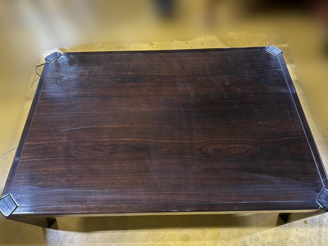 木製 座卓 長方形 ローテーブル