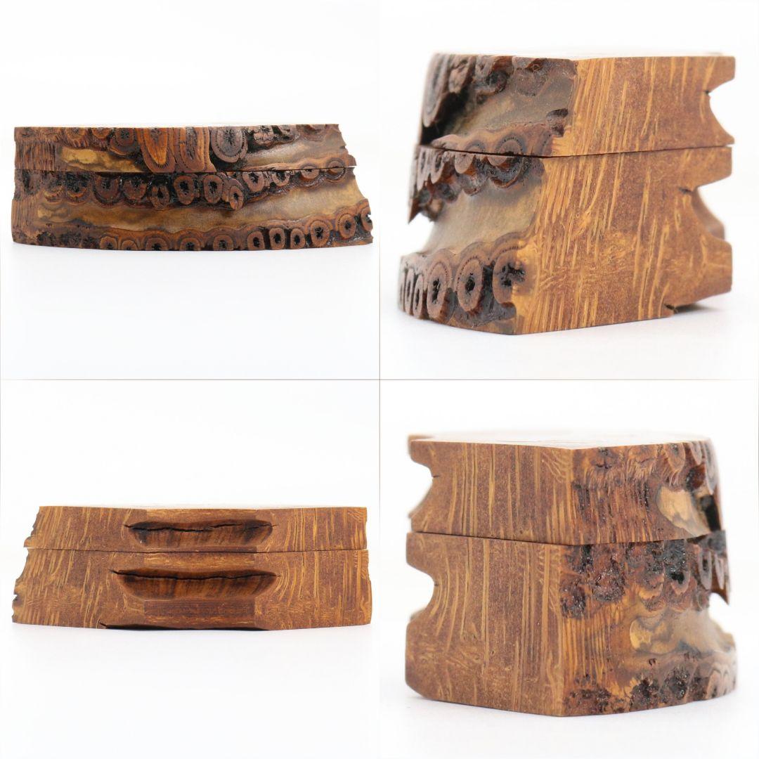 海野宗泰 つぼつぼ蒔絵 扇香合 茶道具 共箱共布　C899