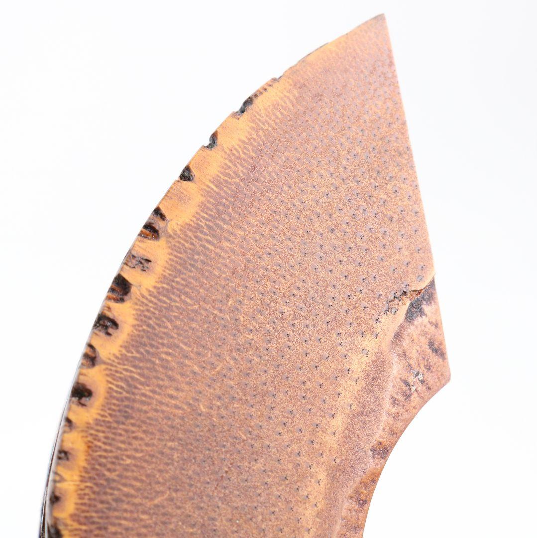 海野宗泰 つぼつぼ蒔絵 扇香合 茶道具 共箱共布　C899