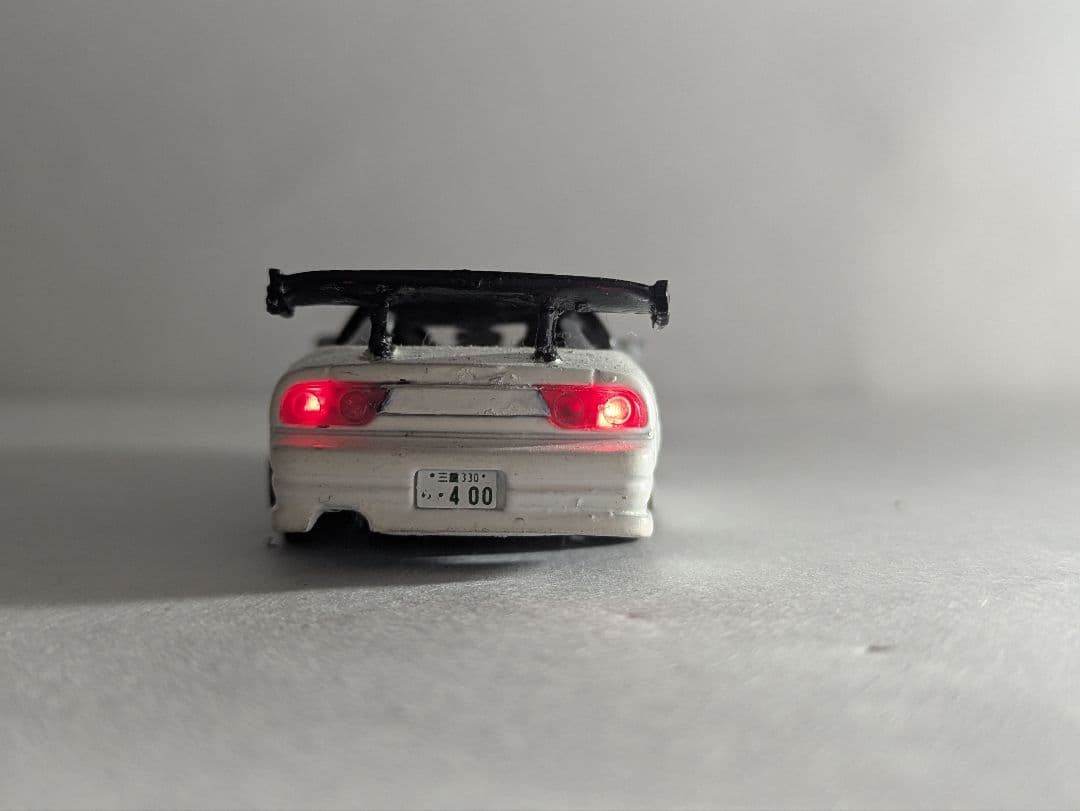 トミカプレミアム　180SX風　改造【電飾品】