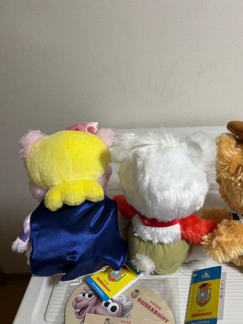 ユニベアシティぬいぐるみ（ハウディ、ポッテリー、スポーク）