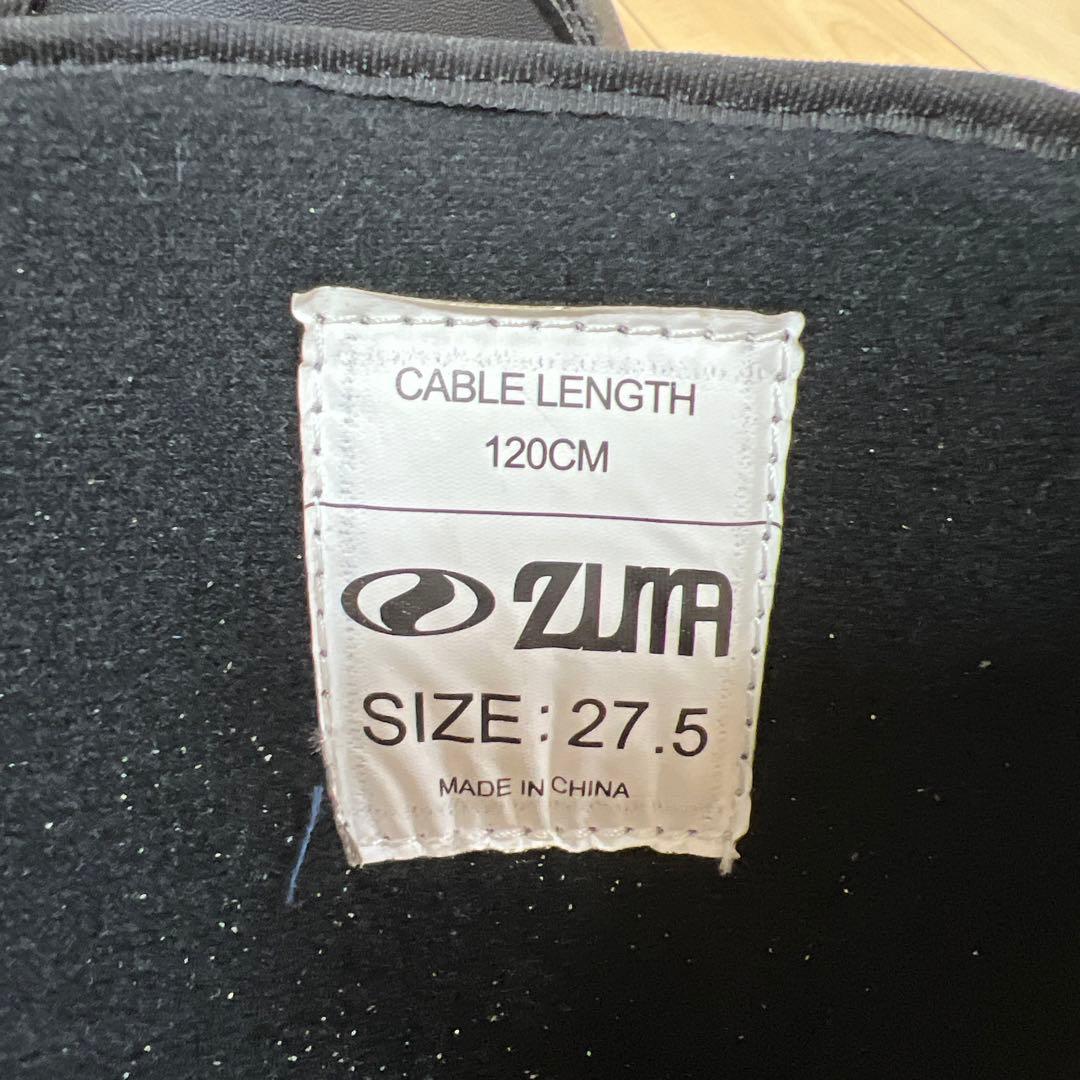 【美品_即日発送】ZUMA ツマ　メンズ　スノボブーツ 27.5cm
