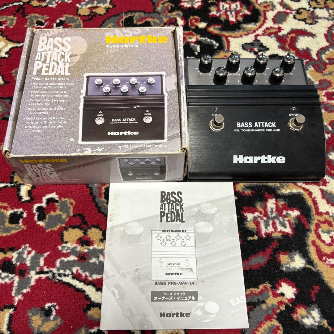 Hartke Bass Attack Pedal プリアンプ DIボックス