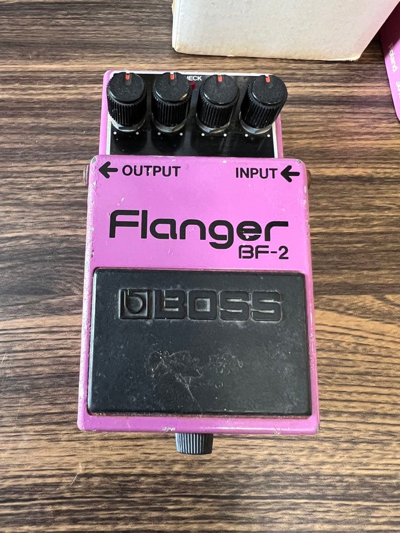 即発送 Boss BF-2 フランジャー日本製 箱付き シリアル28万