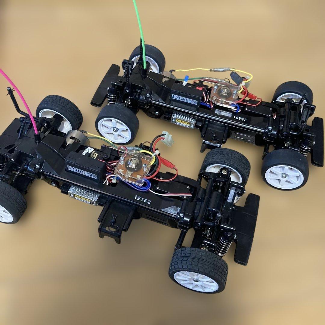 絶版！古いタミヤXB ランエボⅥ WRC、カストロール トムス スープラ セット