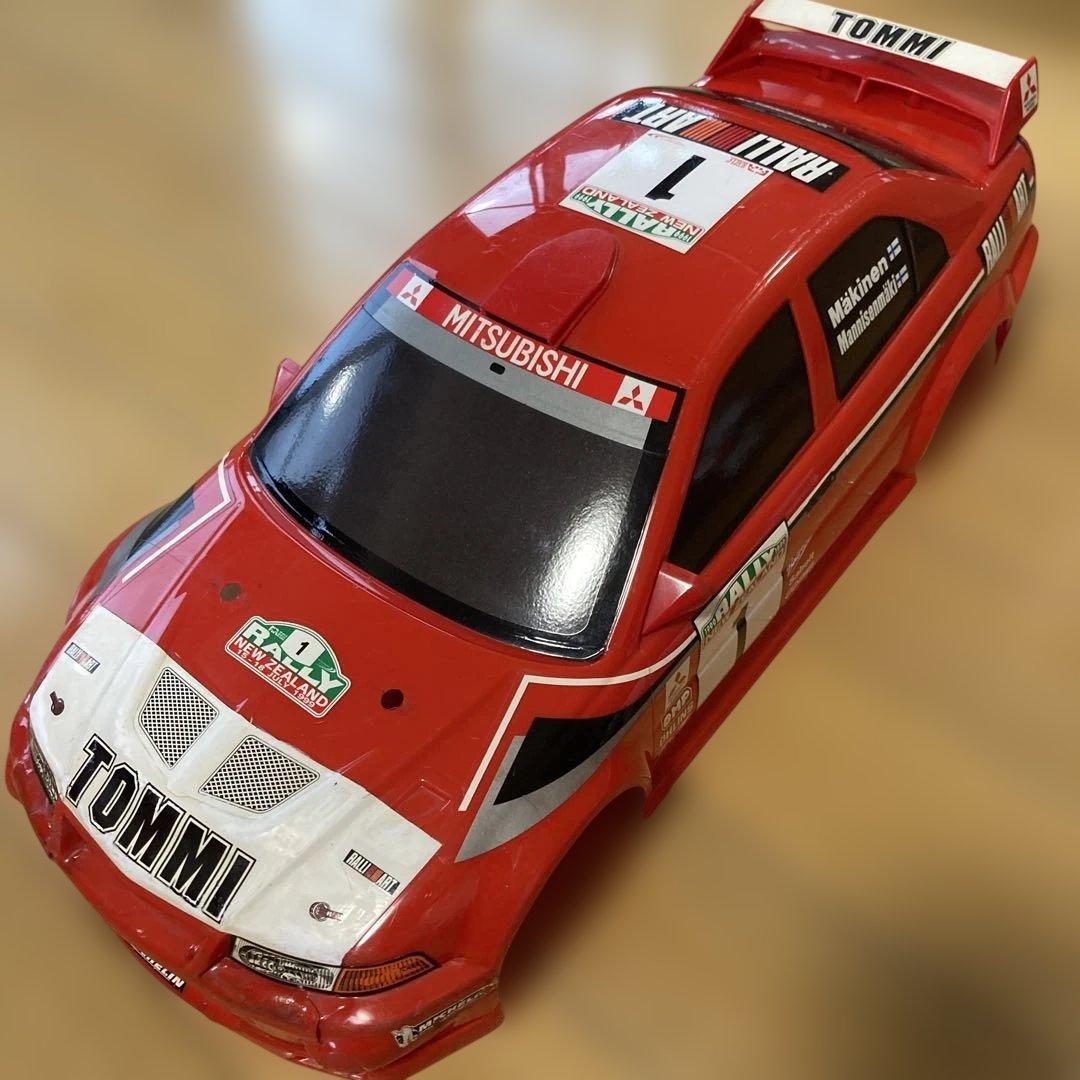 絶版！古いタミヤXB ランエボⅥ WRC、カストロール トムス スープラ セット