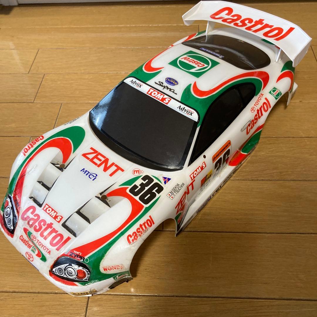 絶版！古いタミヤXB ランエボⅥ WRC、カストロール トムス スープラ セット