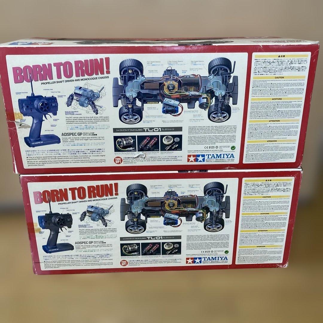 絶版！古いタミヤXB ランエボⅥ WRC、カストロール トムス スープラ セット