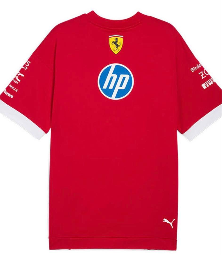 2025 PUMA スクーデリア フェラーリ オーバーサイズ Tシャツ