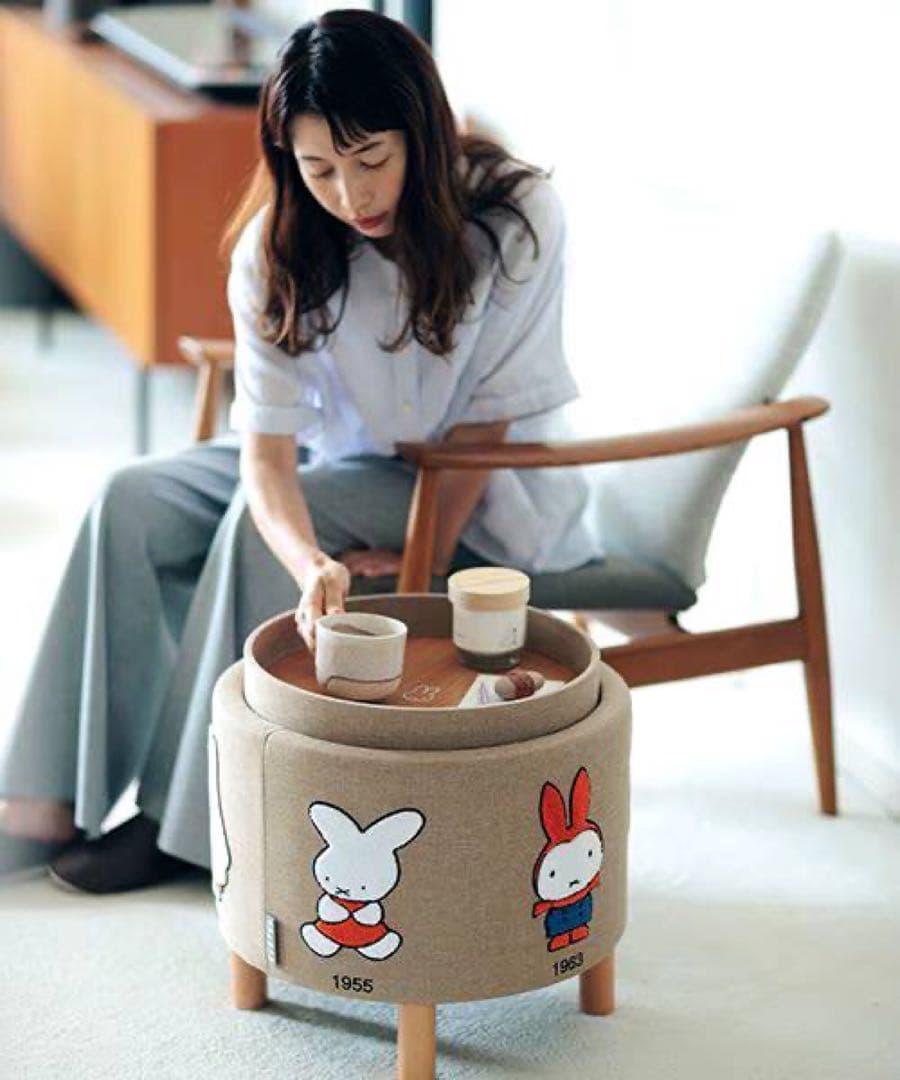 スタジオクリップミッフィコラボスツールテーブル