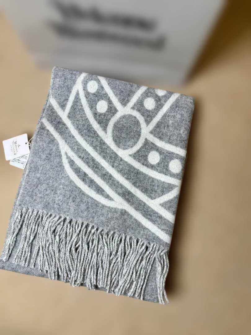 Vivienne Westwood グレー マフラー