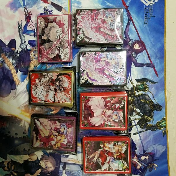 キャラクタースリーブ　東方フラン&レミリアセット　コミケ限定、通販品