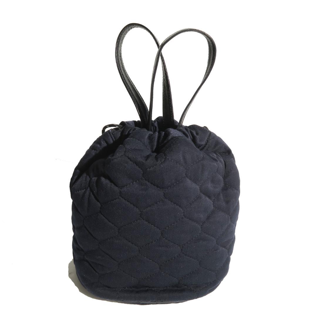 Y's キルティング2WAYショルダーバッグ ワイズ 巾着 バケット バケツ