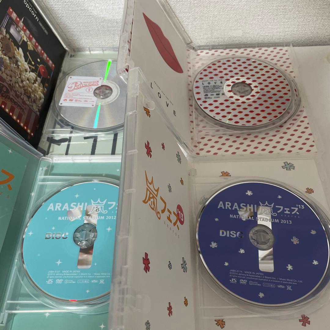 嵐　ライブDVDまとめ