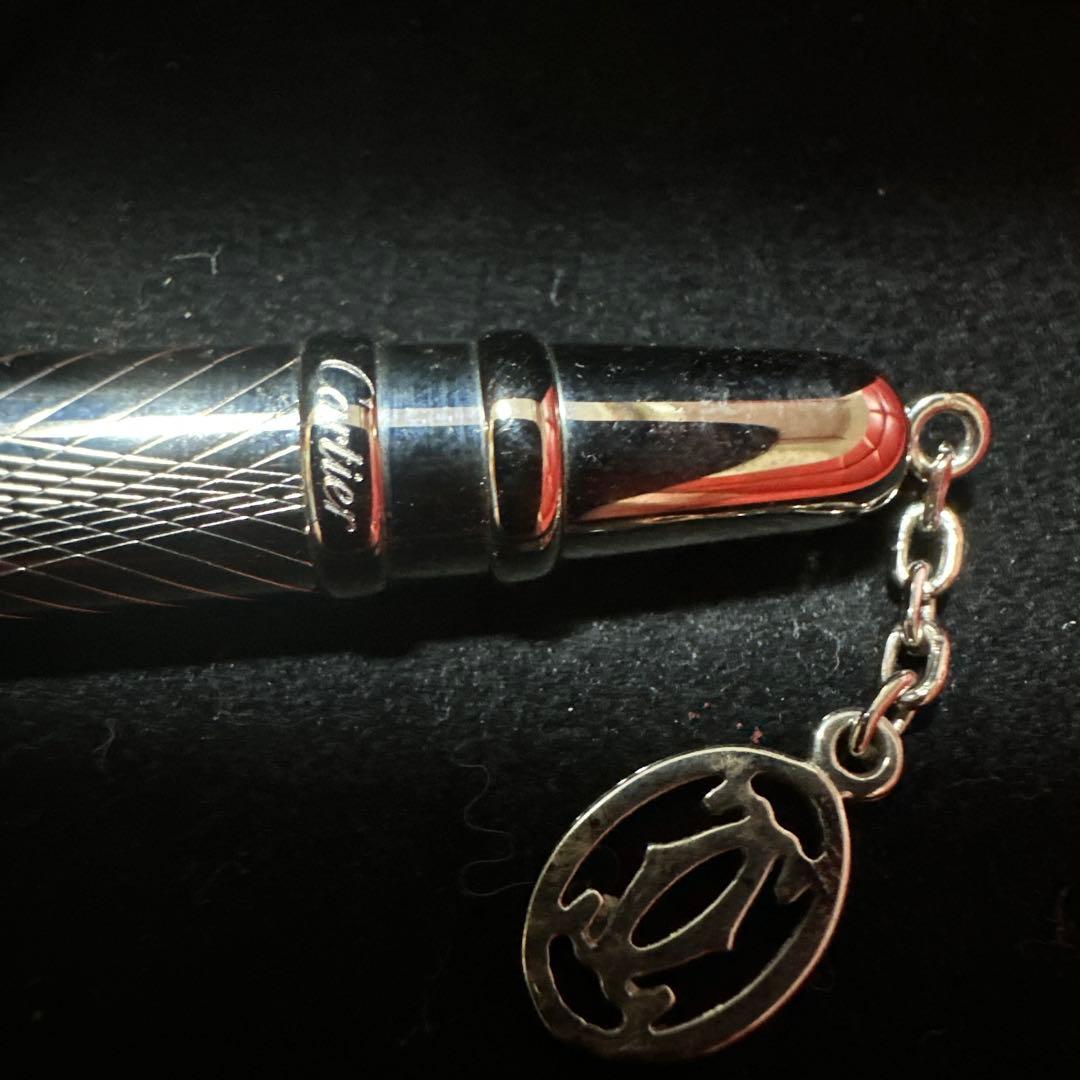 Cartier ボールペン メタル製 彫刻模様　新品未使用品、アンティーク