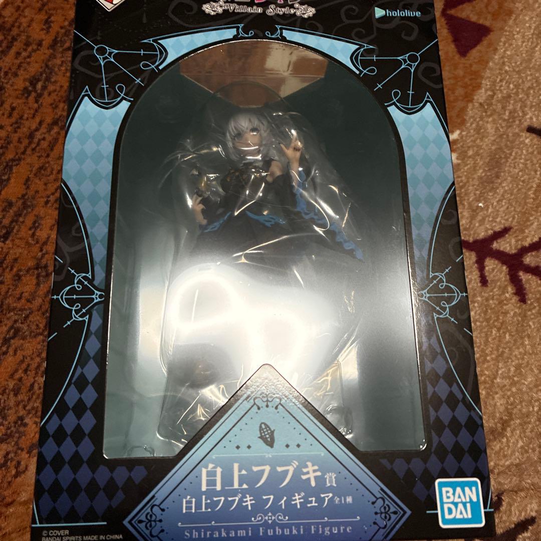 ホロライブ　一番くじ　白上フブキ　フィギュア