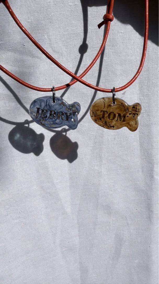 『猫ちゃんオーダー受付』 ネームタグ