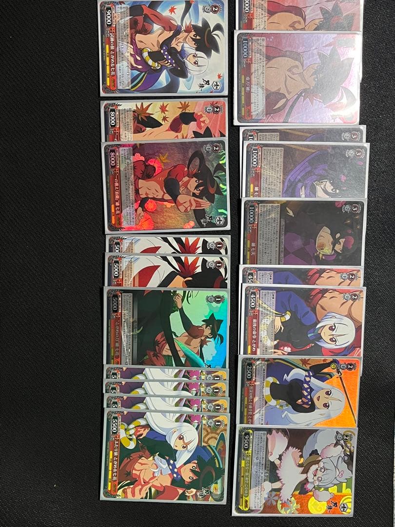 ヴァイスシュヴァルツ　刀語　デッキ　2種