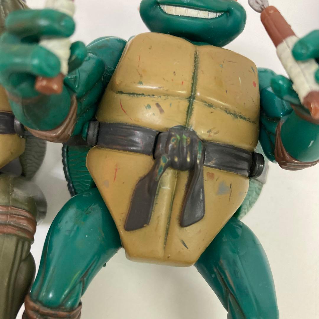 g553-29 ミュータントタートルズ　バトラクション　フィギュア　まとめて