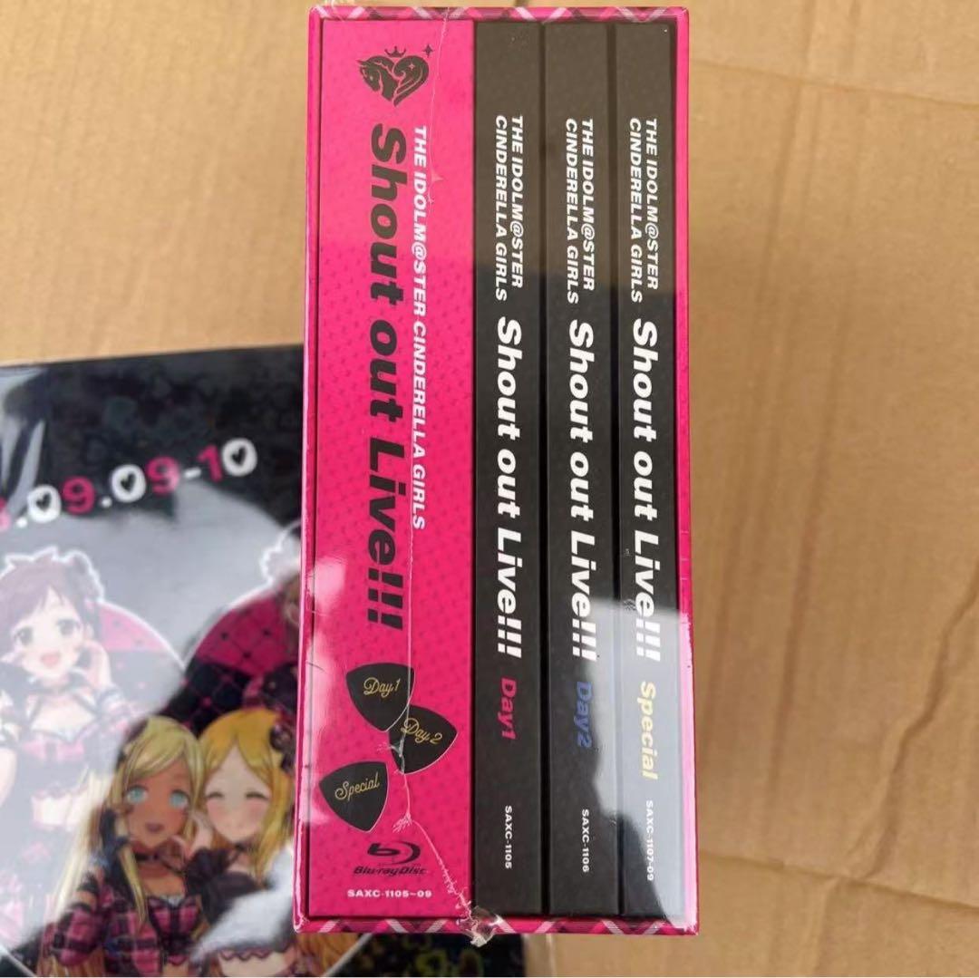 【新品】デレマス　Shout out Live!!! アソビストア特装版