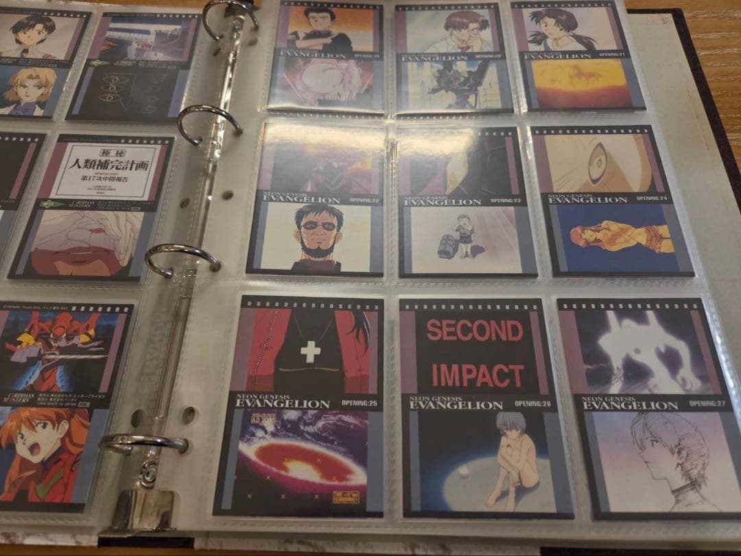 エヴァンゲリオンカードダスマスターズ１集初版コンプリート品１７２枚