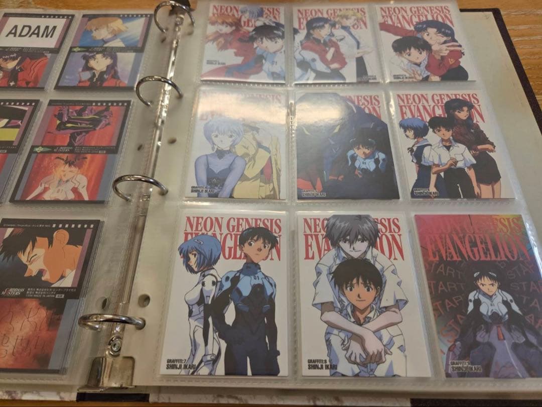 エヴァンゲリオンカードダスマスターズ１集初版コンプリート品１７２枚