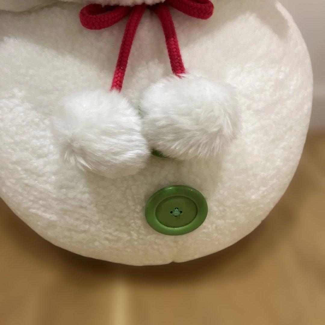 激レア ディズニー ミッキー・ミニー 雪だるま ぬいぐるみ 超BIG