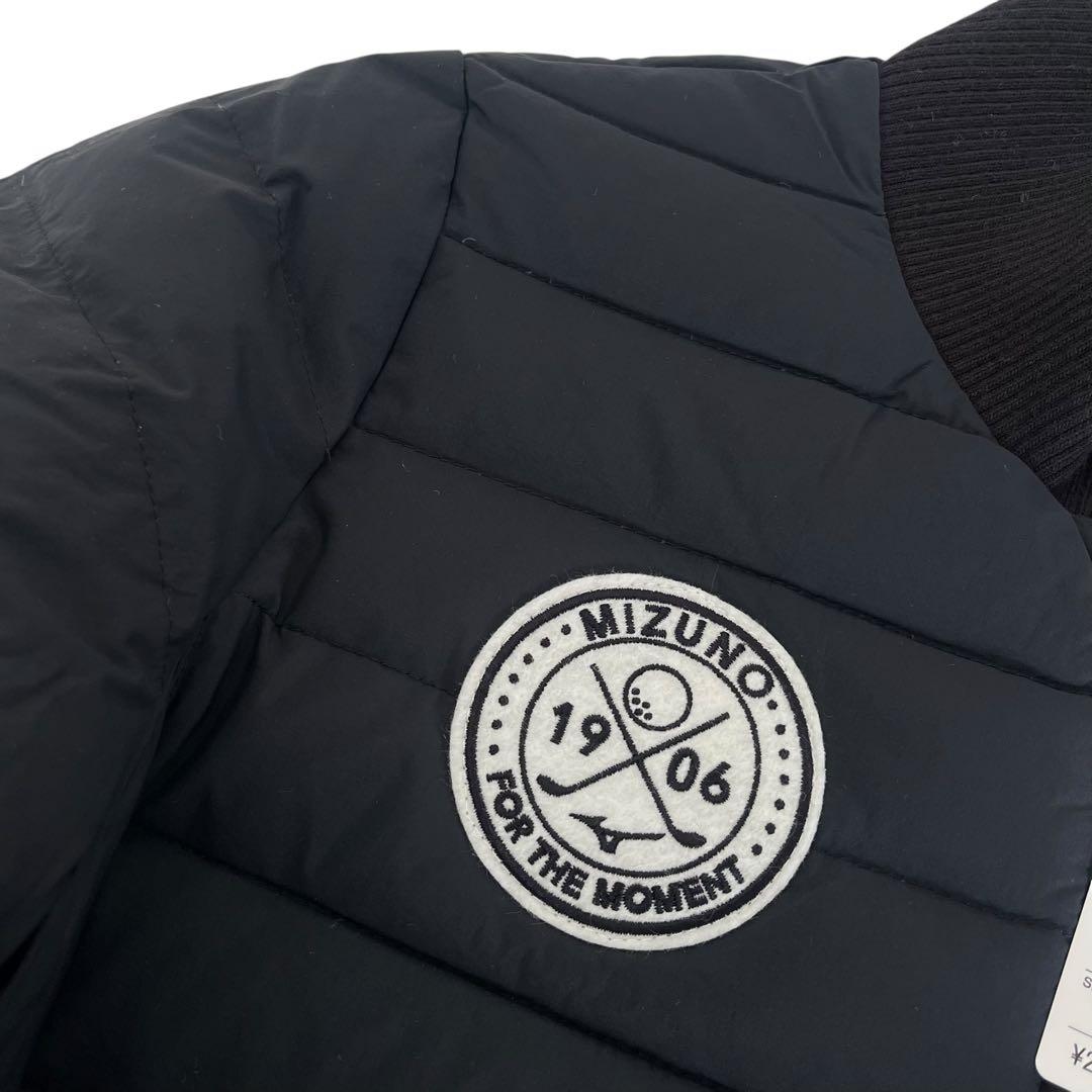 【新品タグ付】MIZUNO ブレスサーモ　ダウンジャケット　L レディース　黒