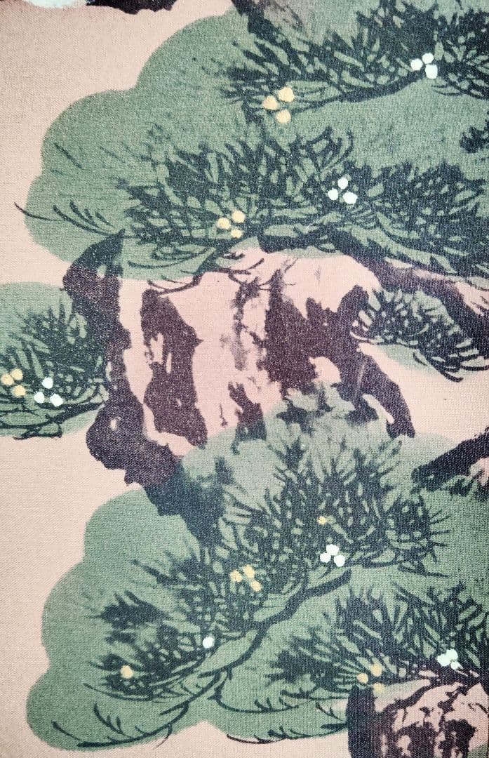 掛軸　狩野探幽　松竹梅図　縁起物