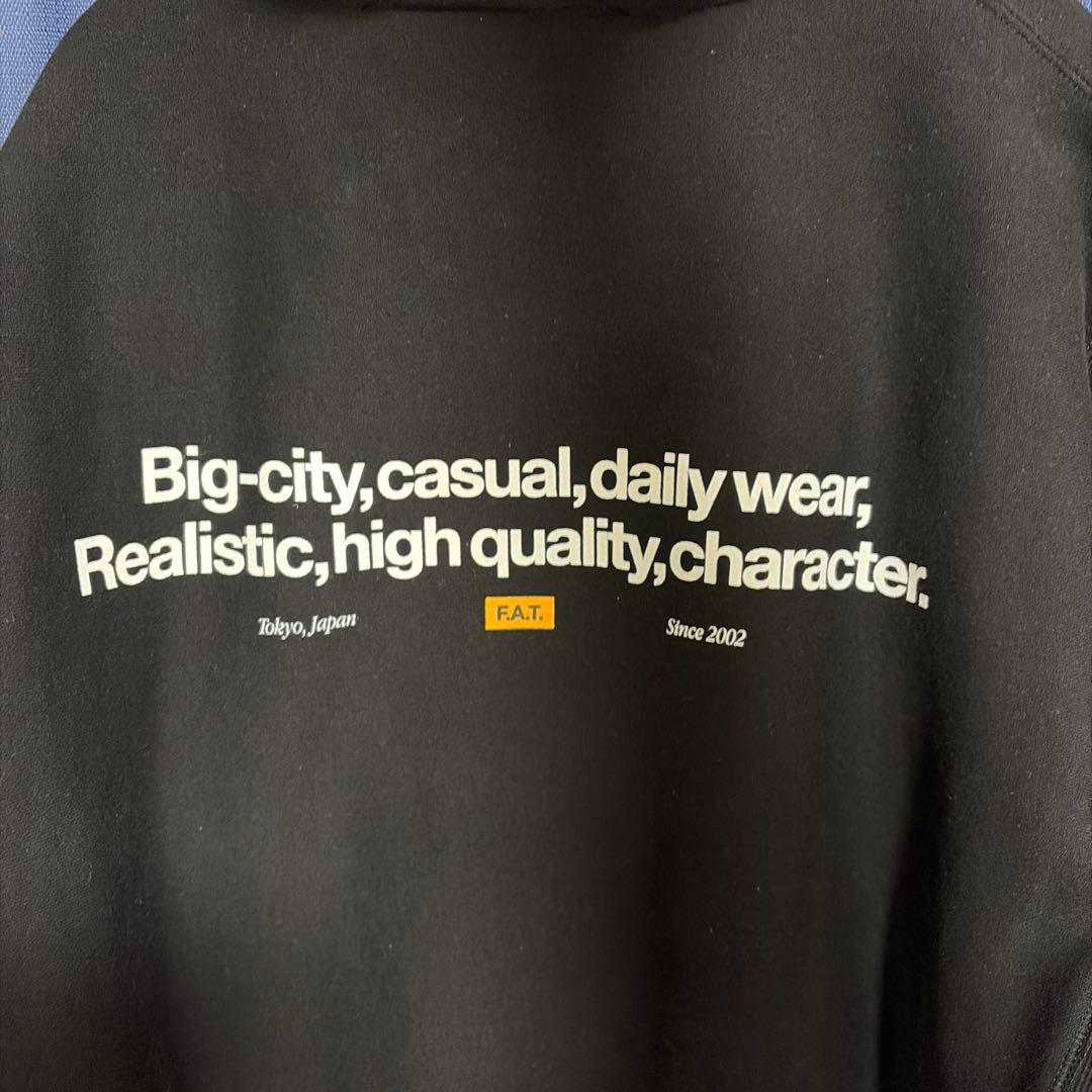 は*】様 25FW F.A.T. SIGOVER パーカー 黒 TITCH(M)