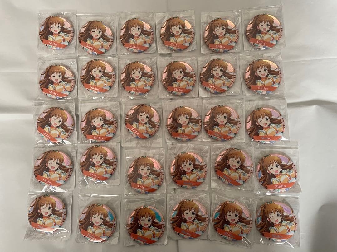 アイドルマスター デレマス 公式オーロラ缶バッジ 槙原志保 30点