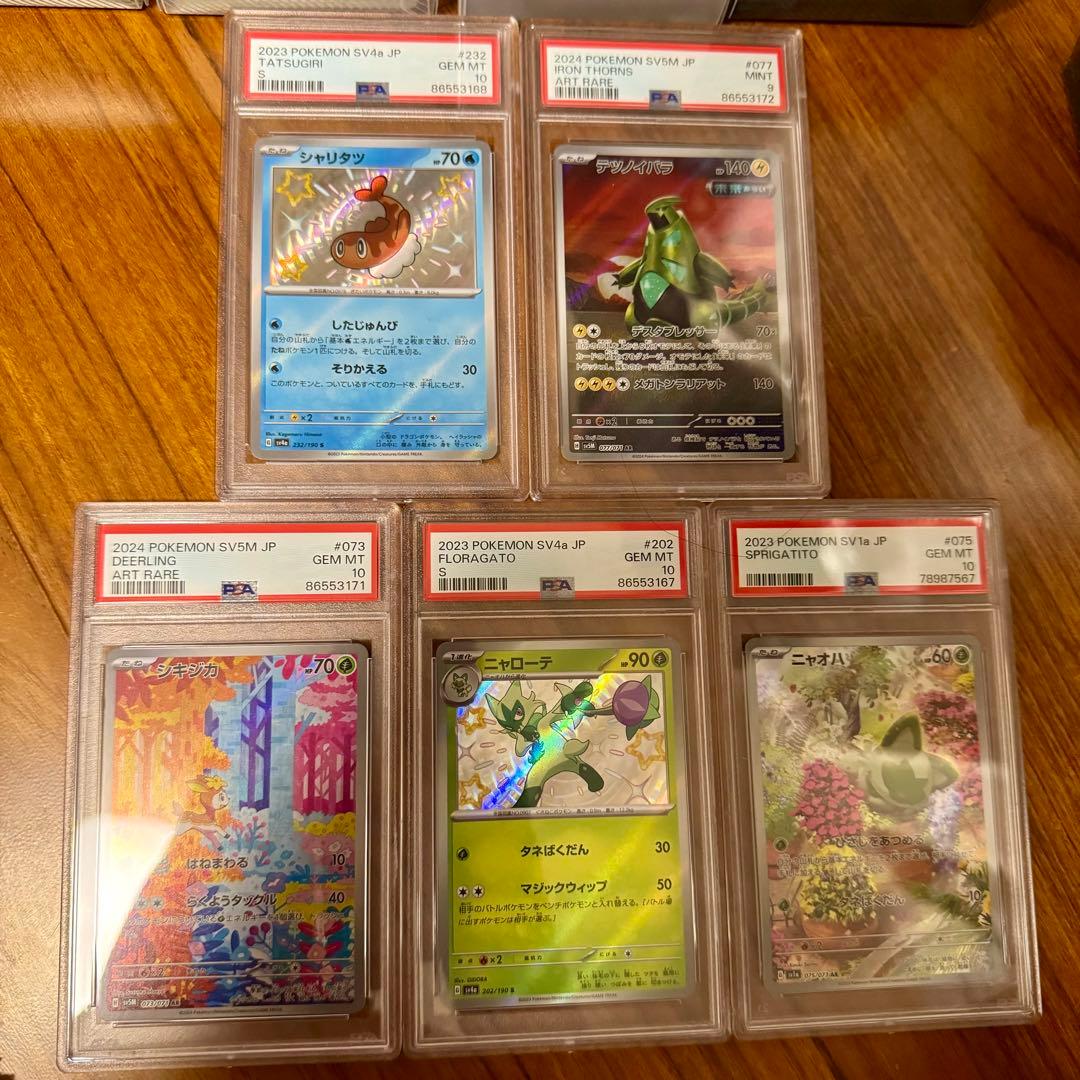 ポケモンカード　psa&サプライ付き　引退品