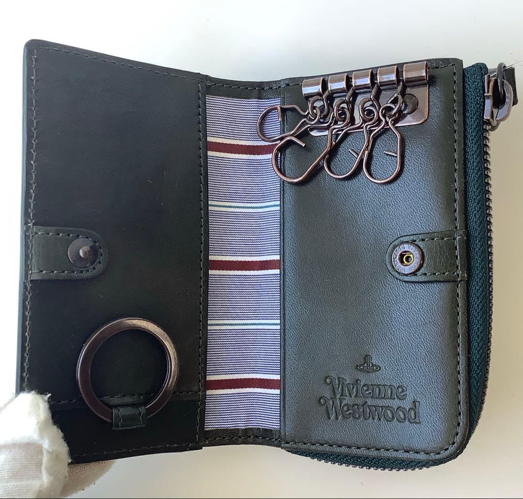 新品★ヴィヴィアンウエストウッド★コッパーキーケース小銭入れミニ財布★グリーン