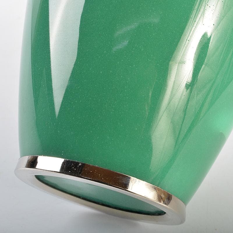 七宝焼　美術七宝焼　鳥文　花瓶　M　R7097