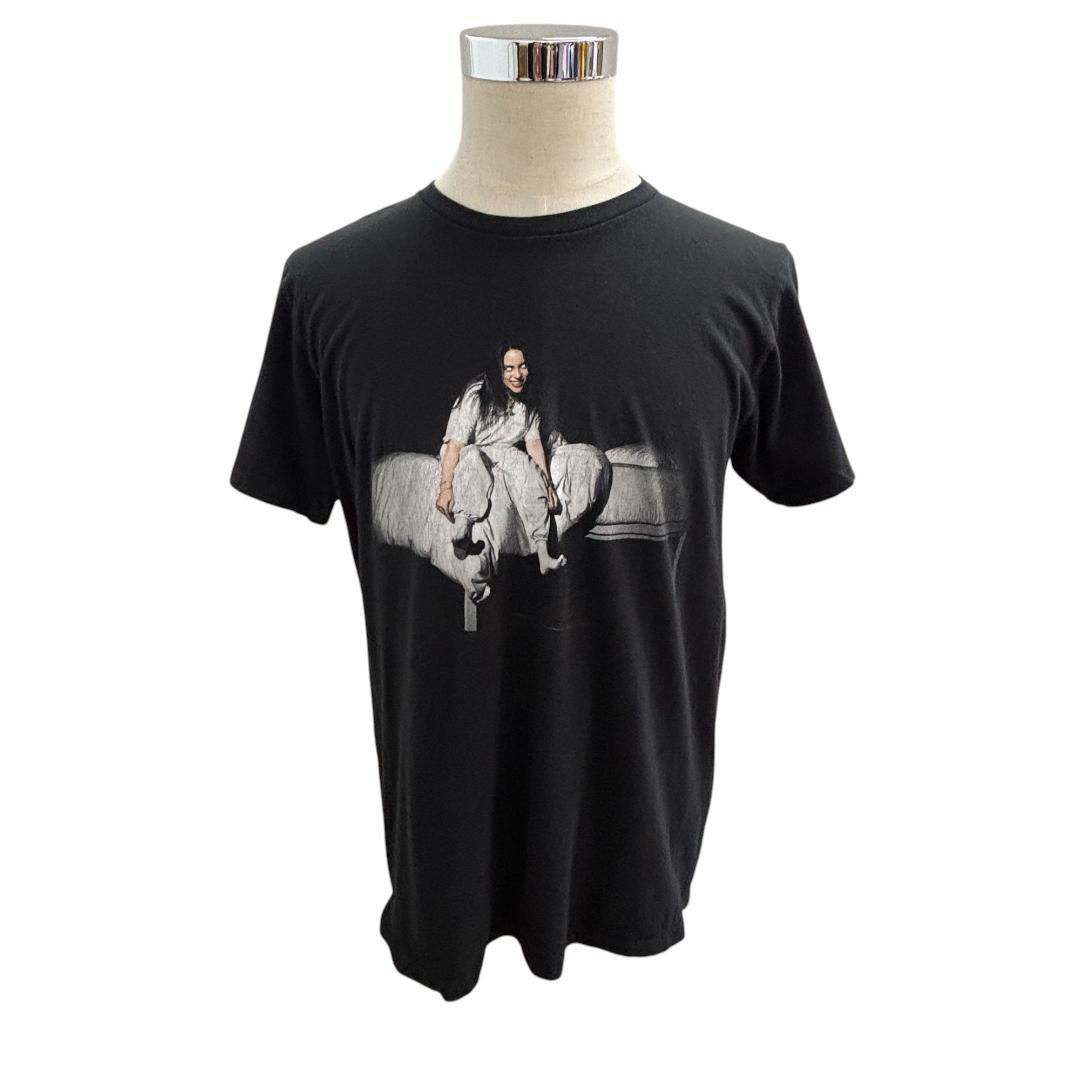 Billie Eilish ビリーアイリッシュ 黒 Tシャツ・カットソー L