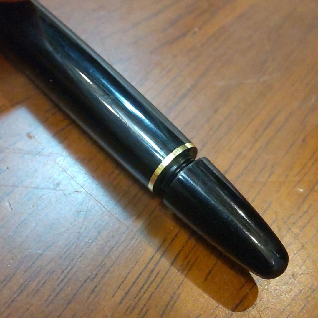 70年代 モンブラン MONTBLANC 万年筆 ボールペン 吸入式 18K 金